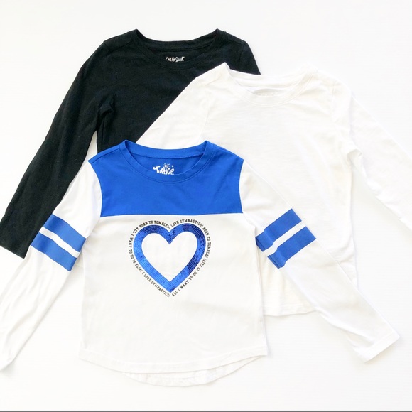 Justice Other - (Justice/Cat&Jack) Girls Long Sleeve Tees